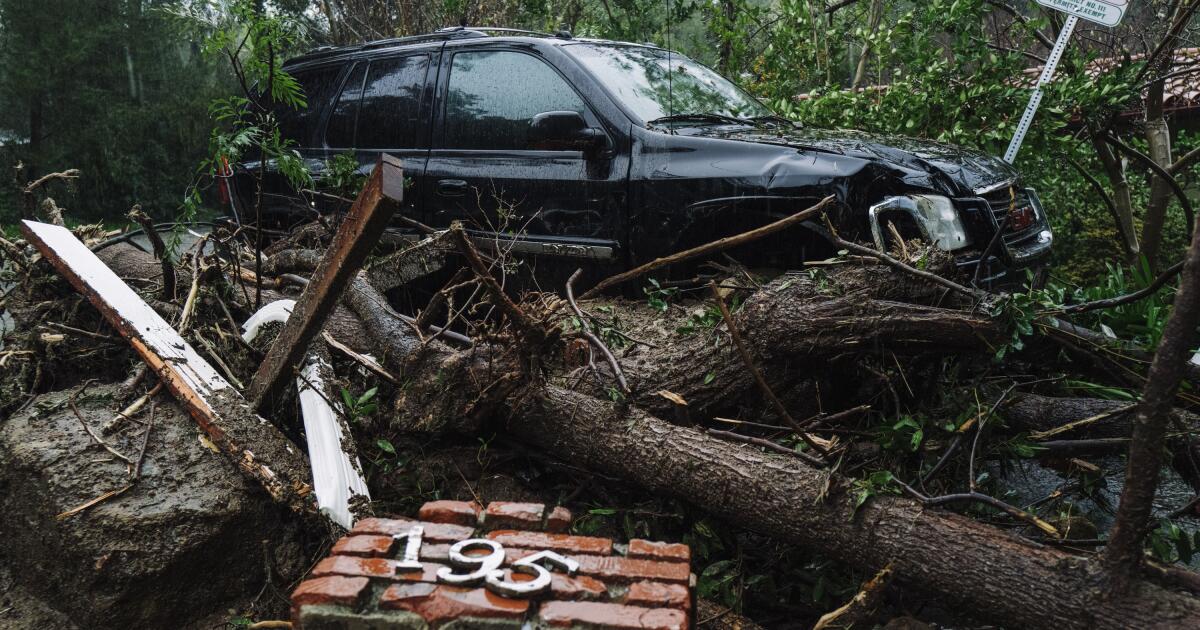 "Southern California Hit by Record Rainfall, Mudslides, and Floods"