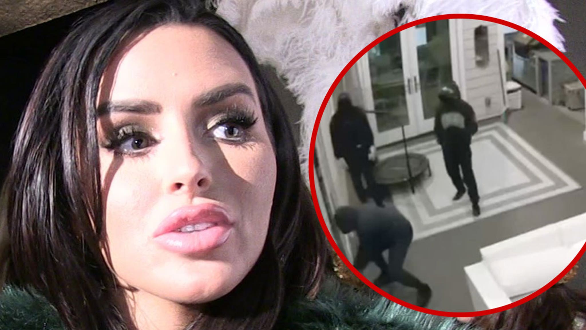 "Abigail Ratchford's House Invasion: Model Inside as Trio Breaks In"