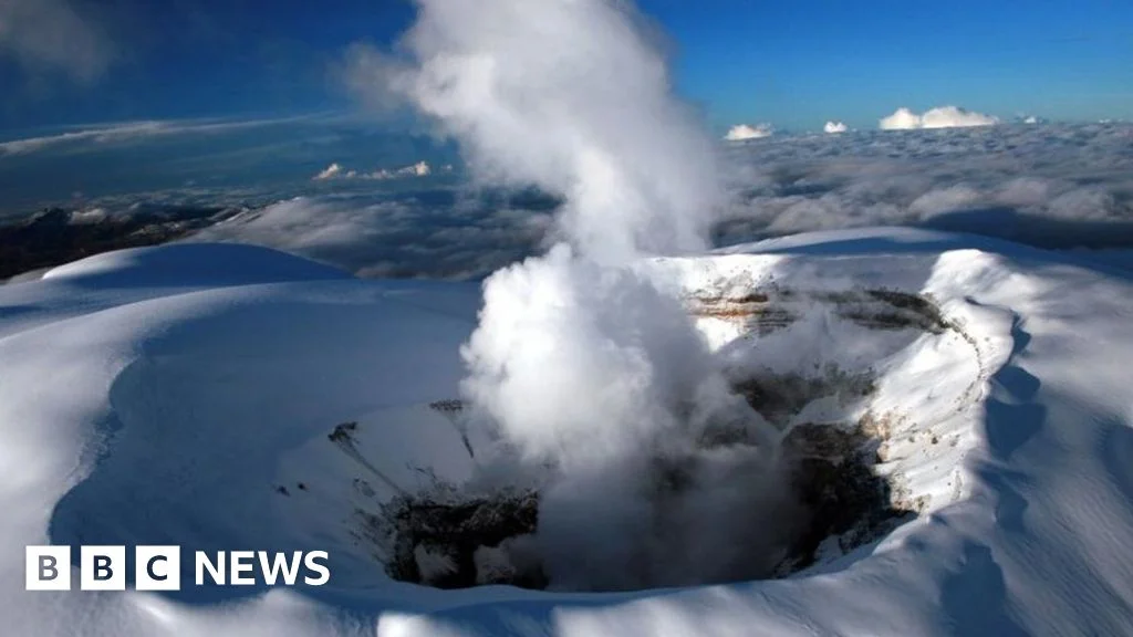 Nevado del Ruiz volcano prompts evacuations and raised alert levels in Colombia.