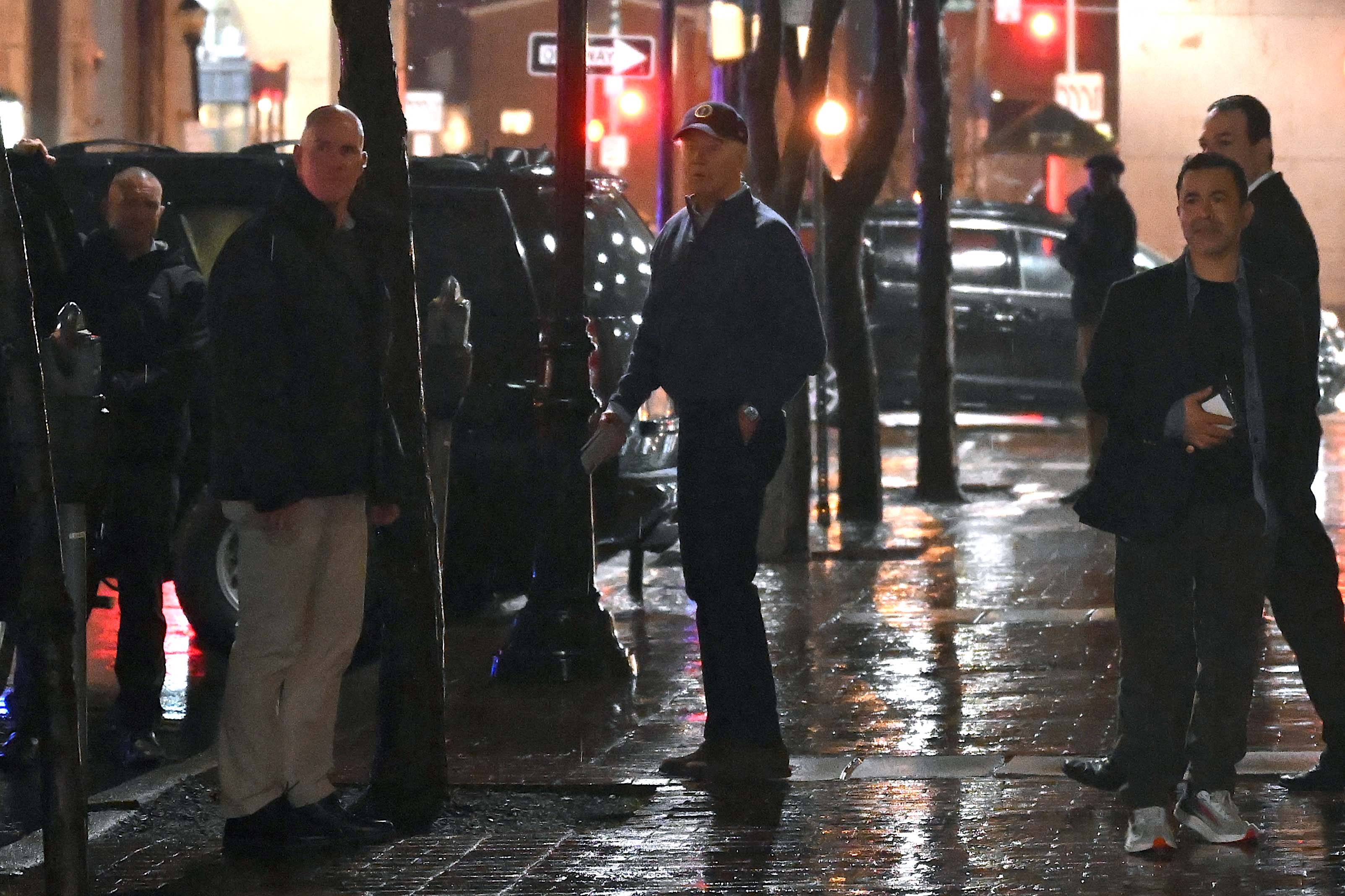 Accident Strikes Biden's Motorcade as Car Collides with Security Vehicle