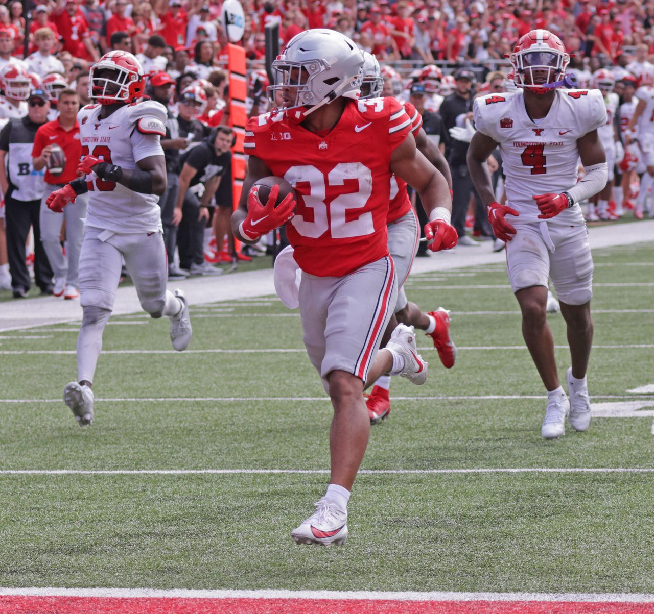Ohio State's Leading Rusher, TreVeyon Henderson, Ruled Out for Maryland Game
