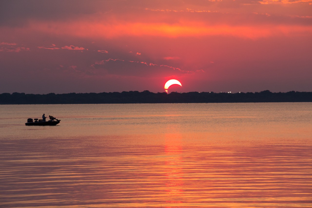 Featured image for "Rare Fishing Opportunity in Kansas During Solar Eclipse"