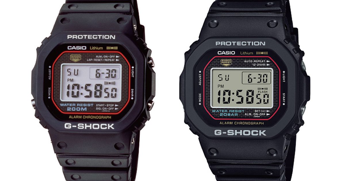 Featured image for Casio Revives Iconic G-Shock with Original Design