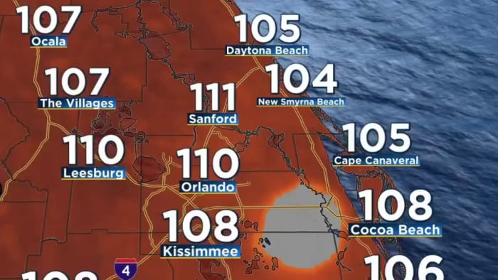 Scorching Heat Sweeps Central and South Florida with Record-Breaking Temperatures