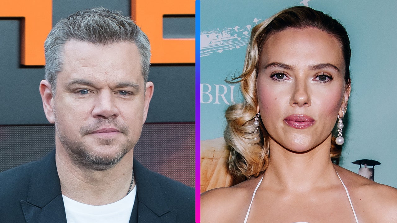Featured image for Matt Damon Opens Up About His "Hellish" On-Screen Kiss With Scarlett Johansson