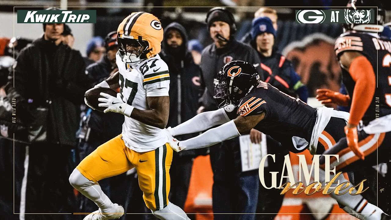 Bears rally to stun Packers in wild-card finish, ending Green Bay's season