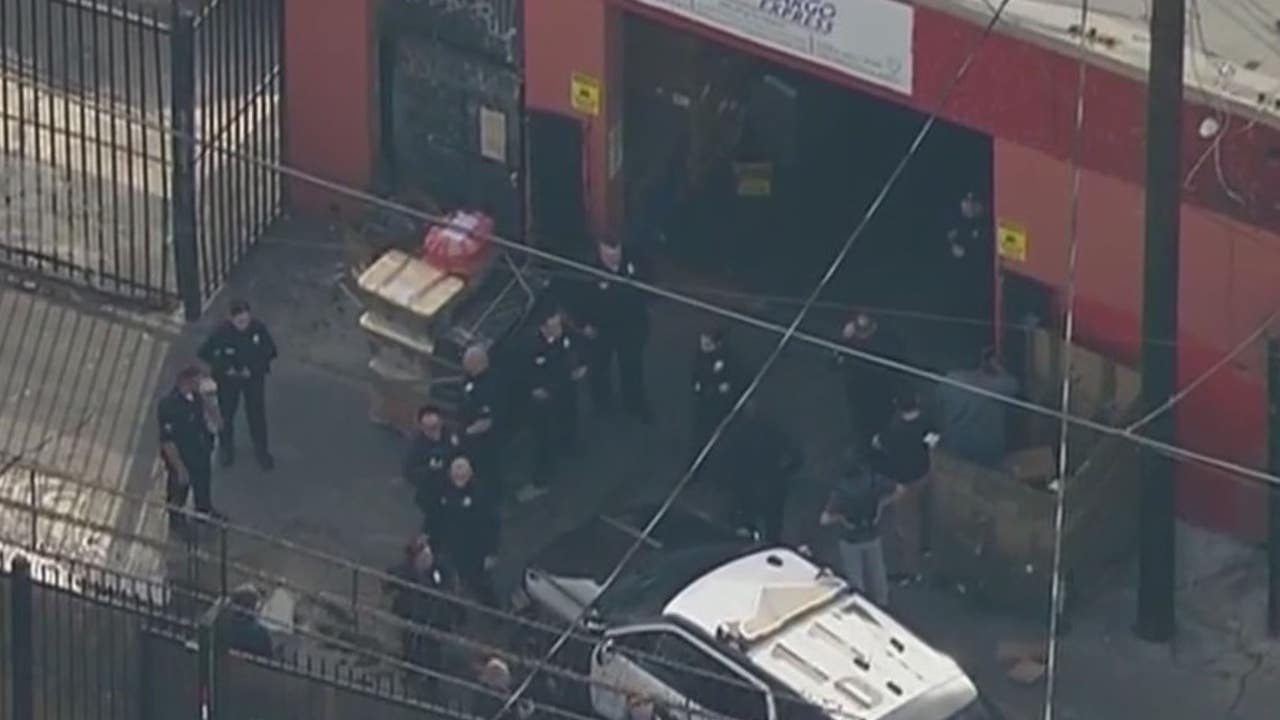 Featured image for "Downtown LA Police Chase Ends in Gunfire and Arrest"