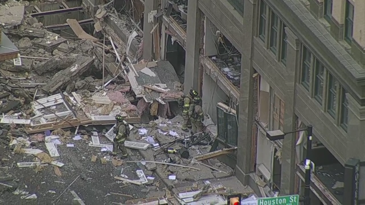 "Massive Blast Injures Dozens at Fort Worth Hotel"