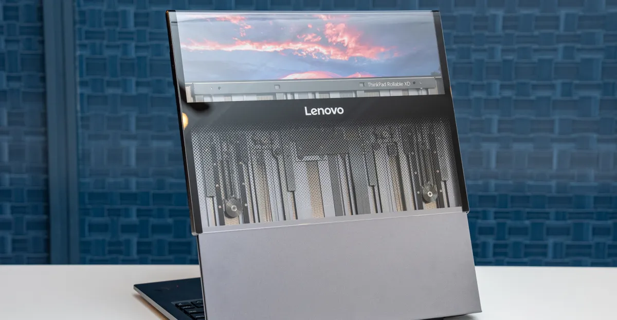 Featured image for Lenovo Unveils Innovative Rollable and Rotating Laptop Concepts at CES 2026