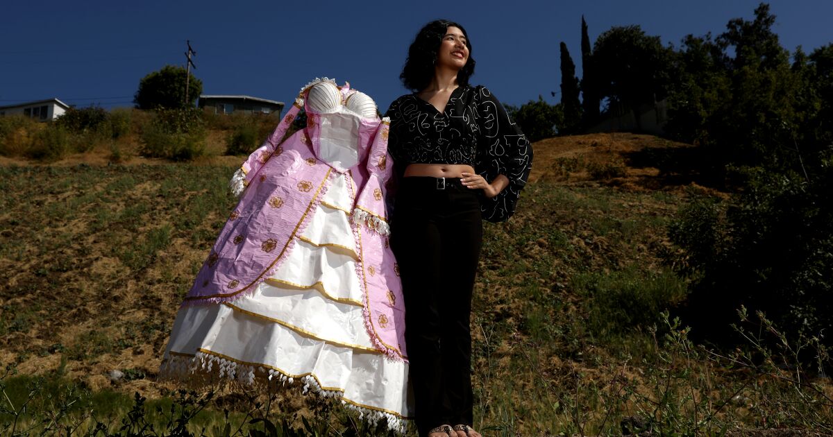 L.A. Teen Finalist in Duct Tape Fashion Contest