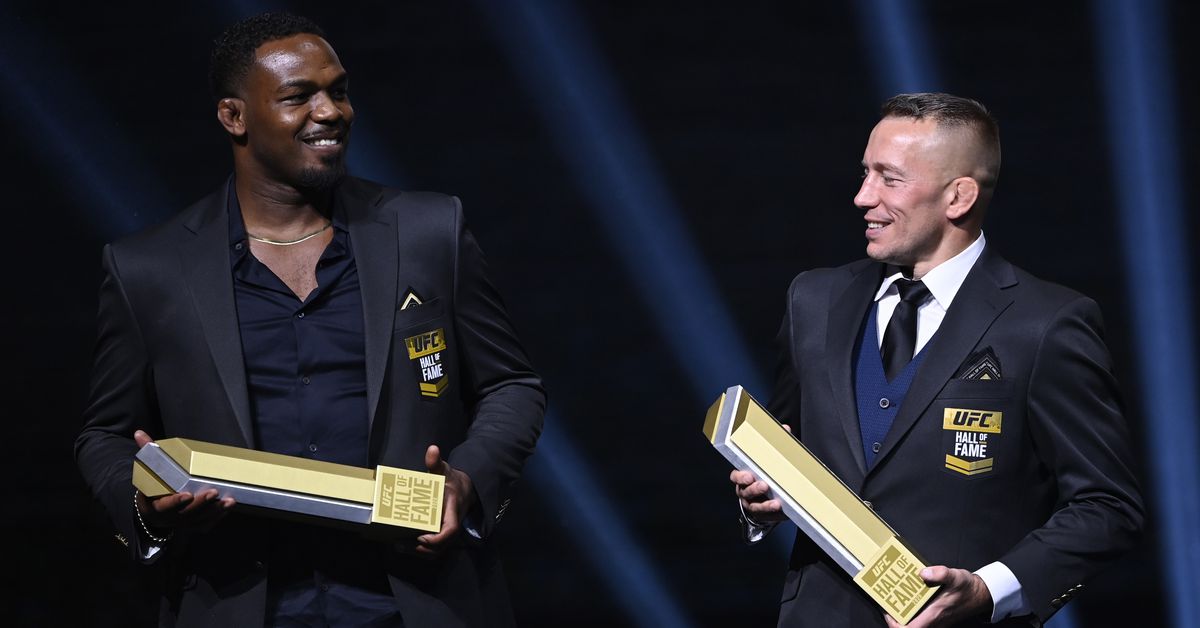 Featured image for "Georges St-Pierre and Dana White Agree: Jon Jones is the Undisputed MMA GOAT"