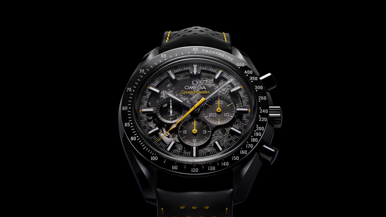 Featured image for "Omega's New Speedmaster Dark Side of the Moon Features Rocket-Inspired Design"