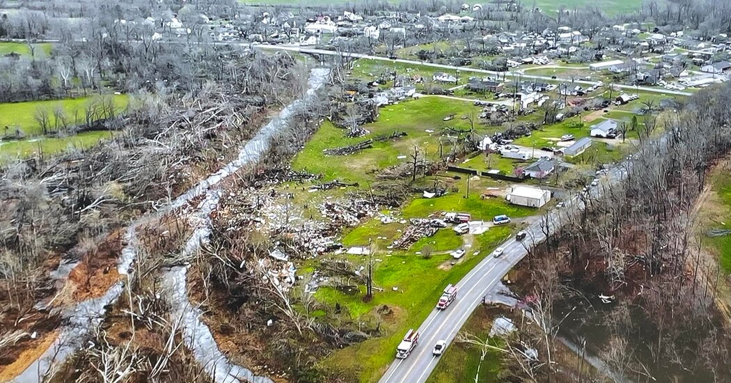Deadly tornadoes leave trail of destruction and fatalities across US.