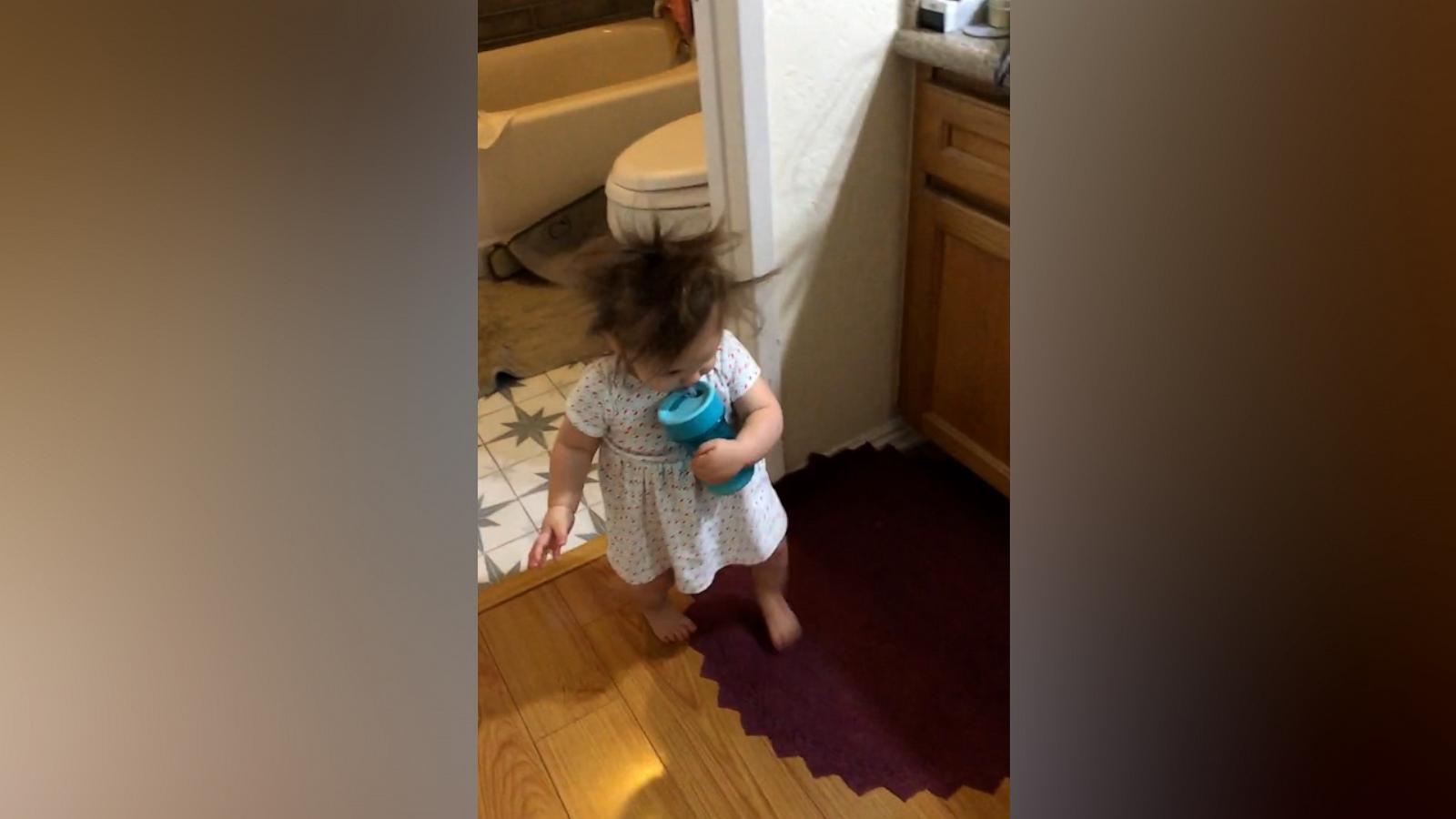 Featured image for "Adorable Toddler Perfectly Captures the Struggle of Pre-Coffee Mornings"