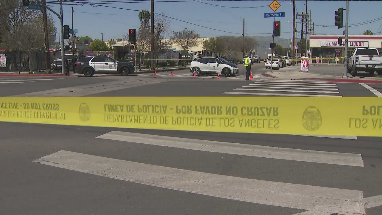 Fatal shooting at Northridge strip mall leaves 1 dead and 3 injured.