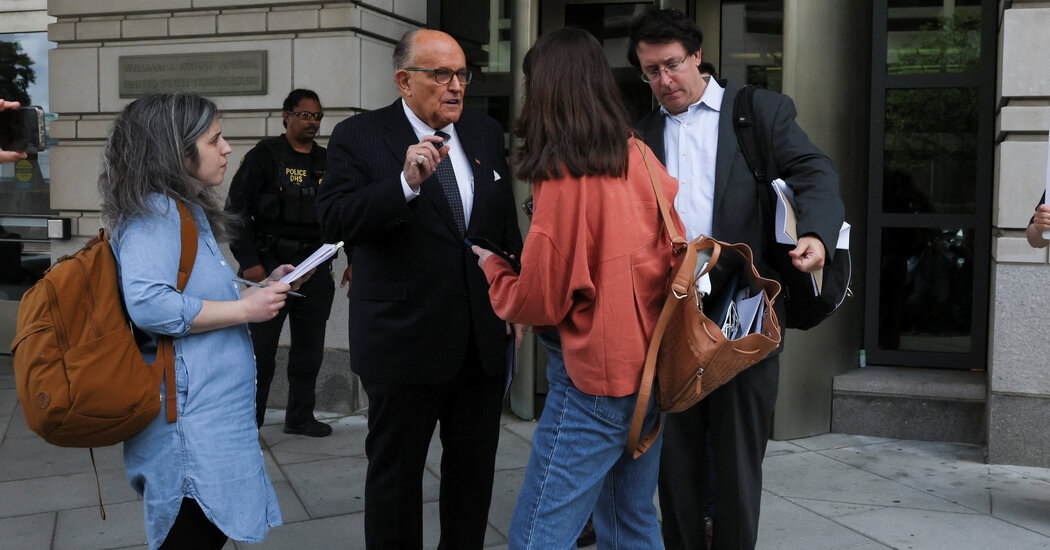 Giuliani's Voluntary Interview Sheds Light on Jan. 6 Investigation