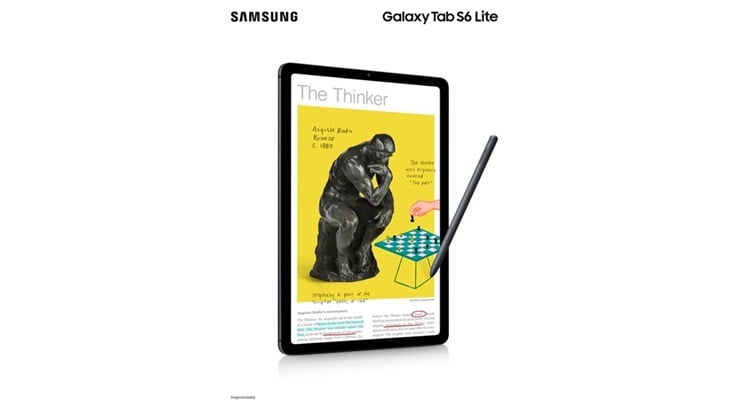 Featured image for "Samsung Unveils Stylish and Affordable Galaxy Tab S6 Lite (2024) with Upgraded Features"