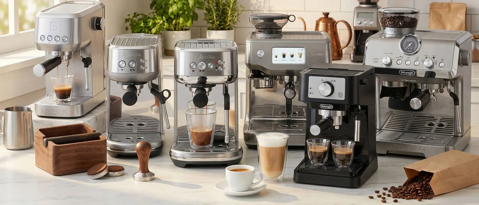 Six espresso machines, one barista-approved verdict: tested and trusted
