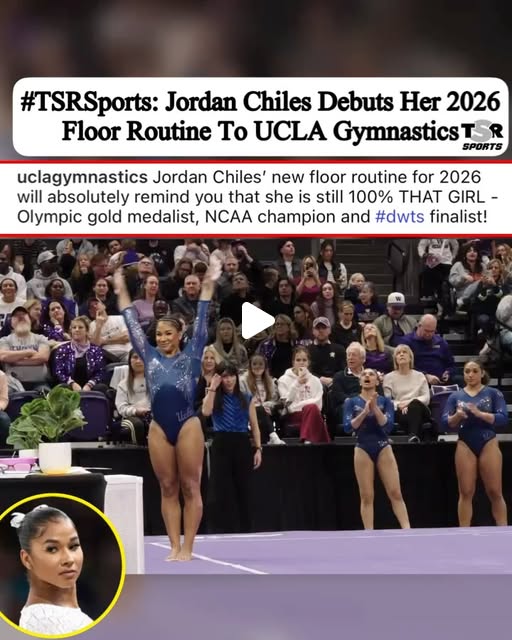 Featured image for Jordan Chiles Impresses with Stellar 2026 Floor Routine at UCLA