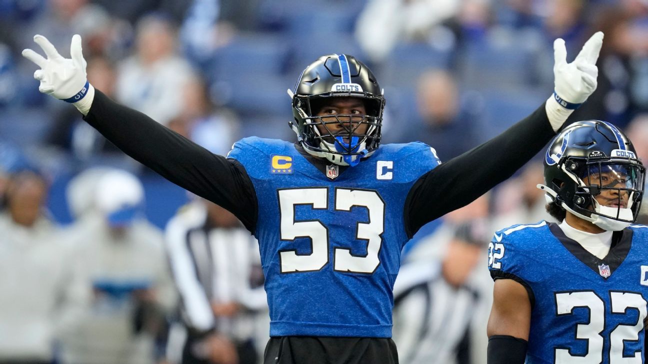 Featured image for Shaquille Leonard's Frustration Grows as Colts Limit His Role