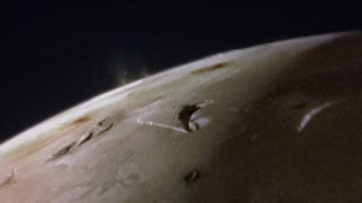 Featured image for "Jupiter's Moon Io: NASA Captures Twin Volcanic Plumes in Close-up Images"