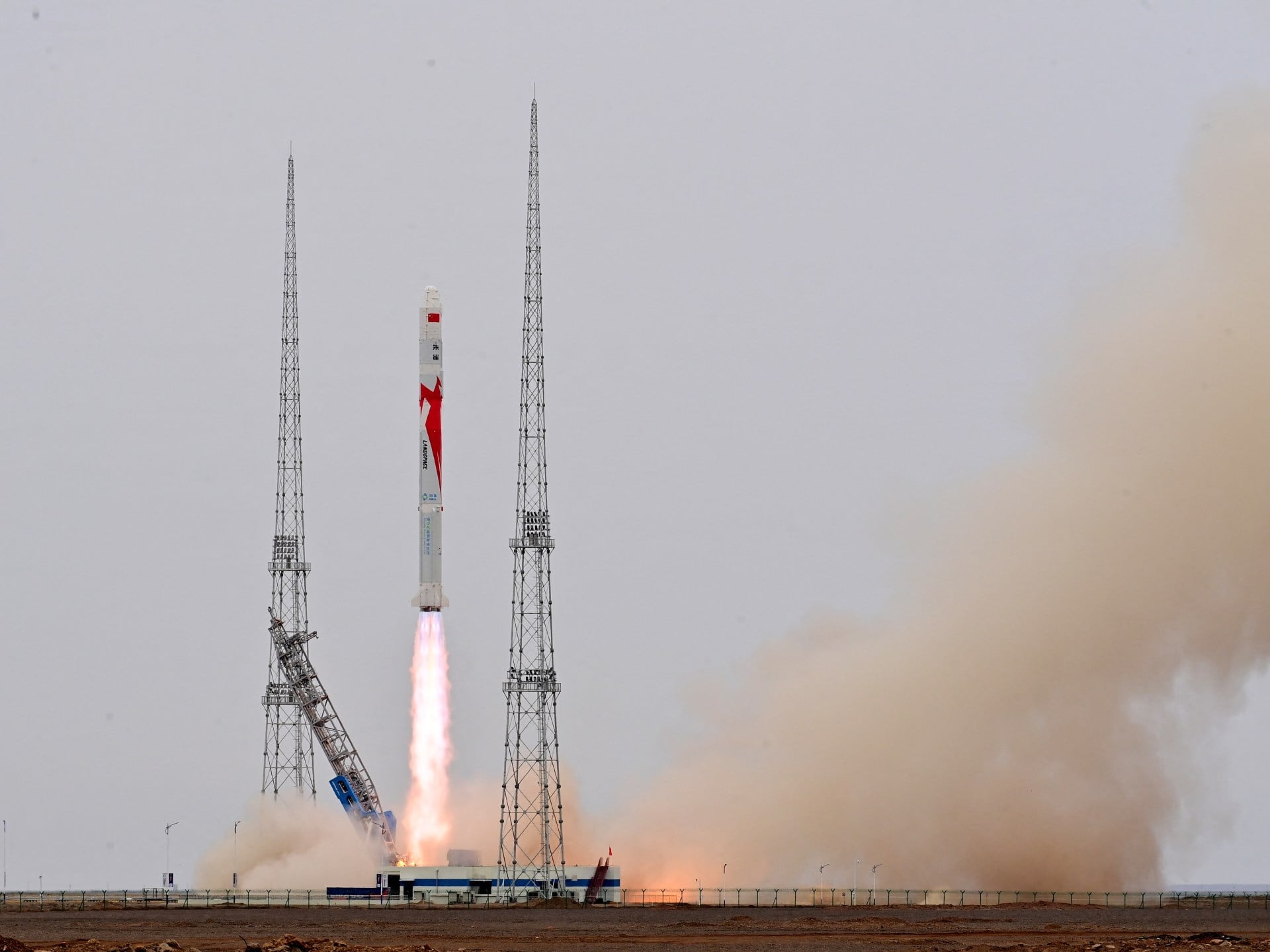 Featured image for China's LandSpace Successfully Launches Methane-Powered Rocket, Surpassing SpaceX
