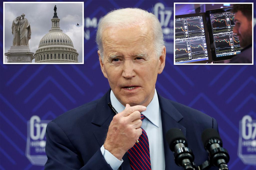 Biden Points Finger at 'MAGA Republicans' for Debt Default Threat.