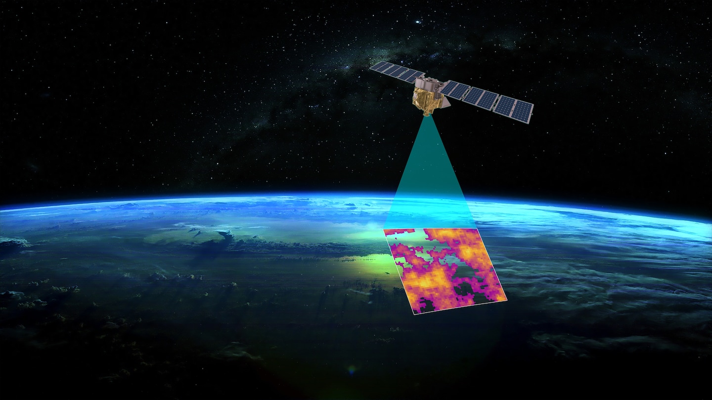 Featured image for "Google-Backed Satellite to Publicly Track Oil and Gas Methane Emissions"