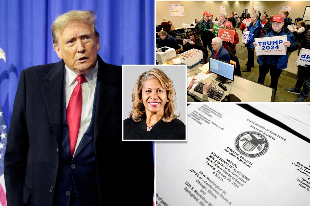 "Illinois Judge Disqualifies Trump from GOP Primary Ballot Due to Jan. 6 Role"