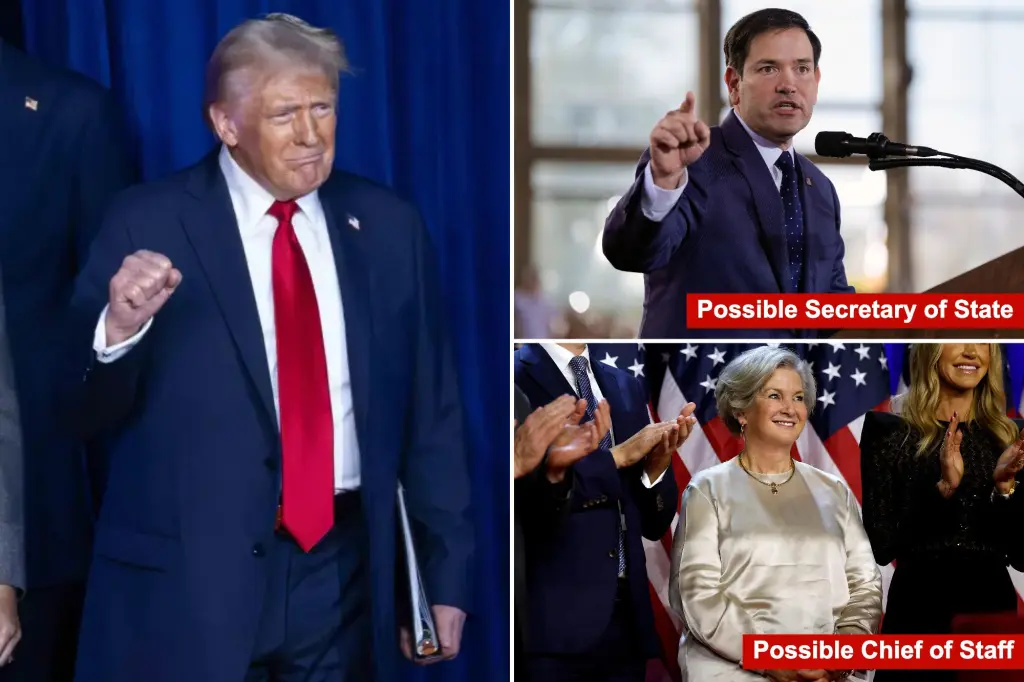 Trump's Transition Team Gears Up for Key Appointments