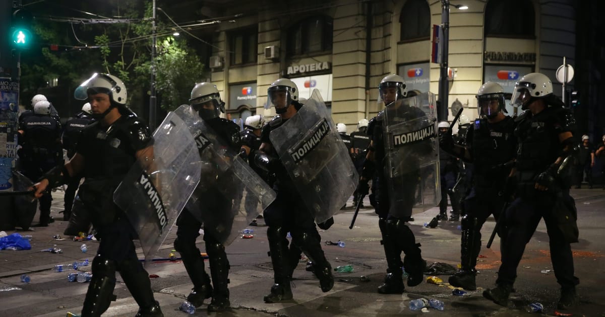Featured image for Massive Protests Erupt in Belgrade Against Serbia's Government