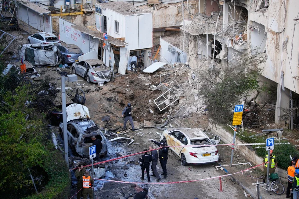 Missiles from Iran strike Israel and Gulf states as Trump touts talks to end the war