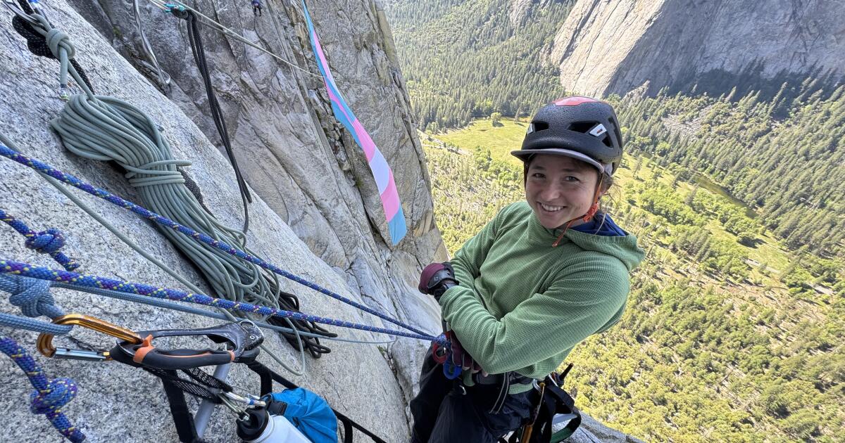 Featured image for Yosemite Ranger Fired for Displaying Trans Pride Flag at El Capitan