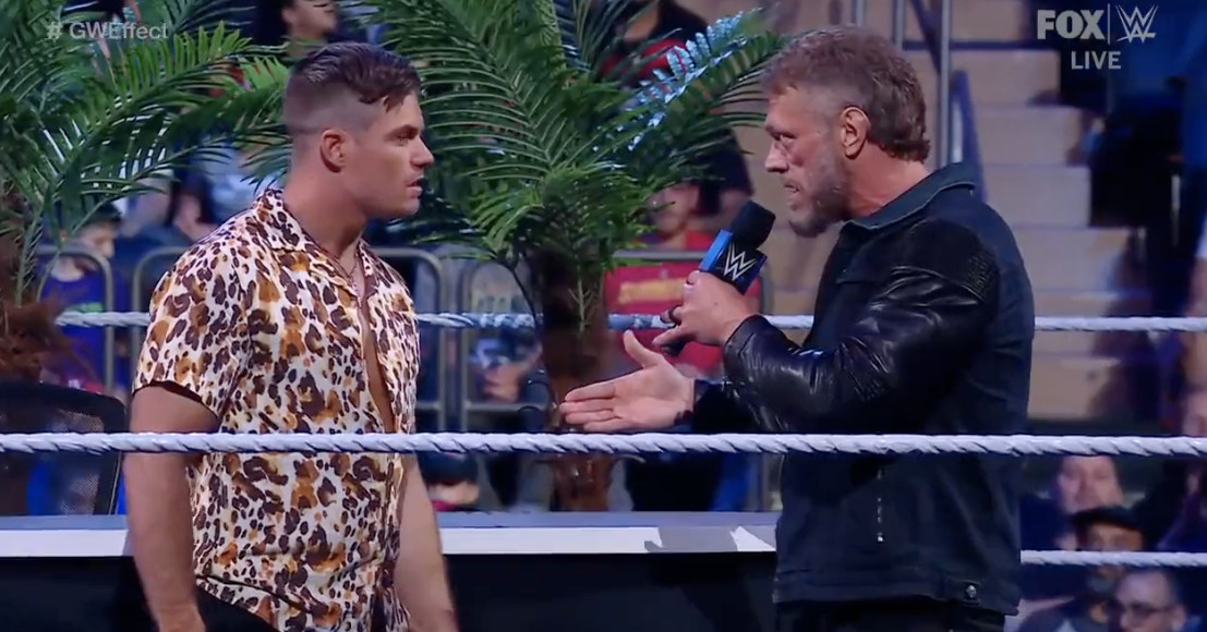 Featured image for Edge and Grayson Waller Clash in Memorable SmackDown Debut