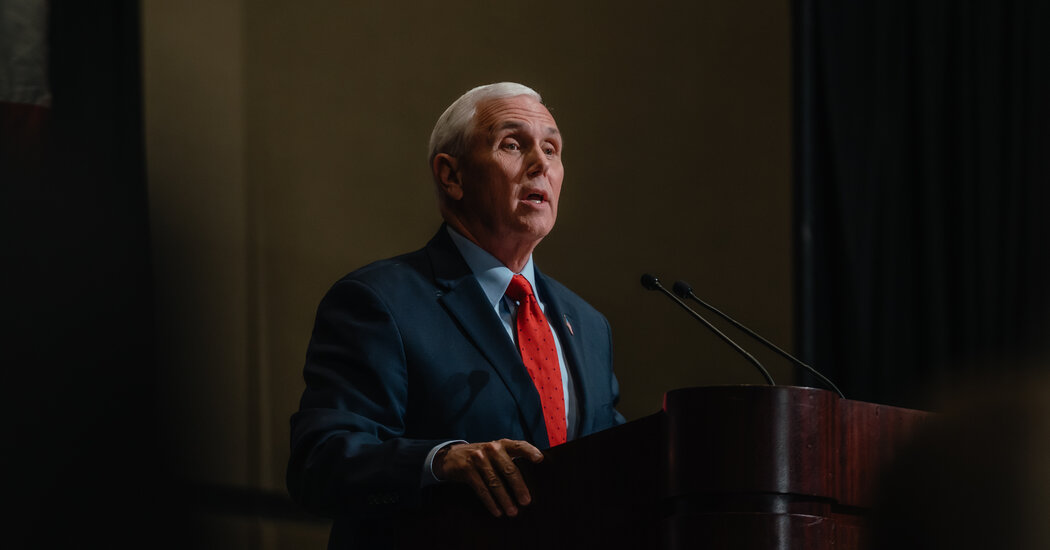 The Evolving Image of Mike Pence in Republican Politics.