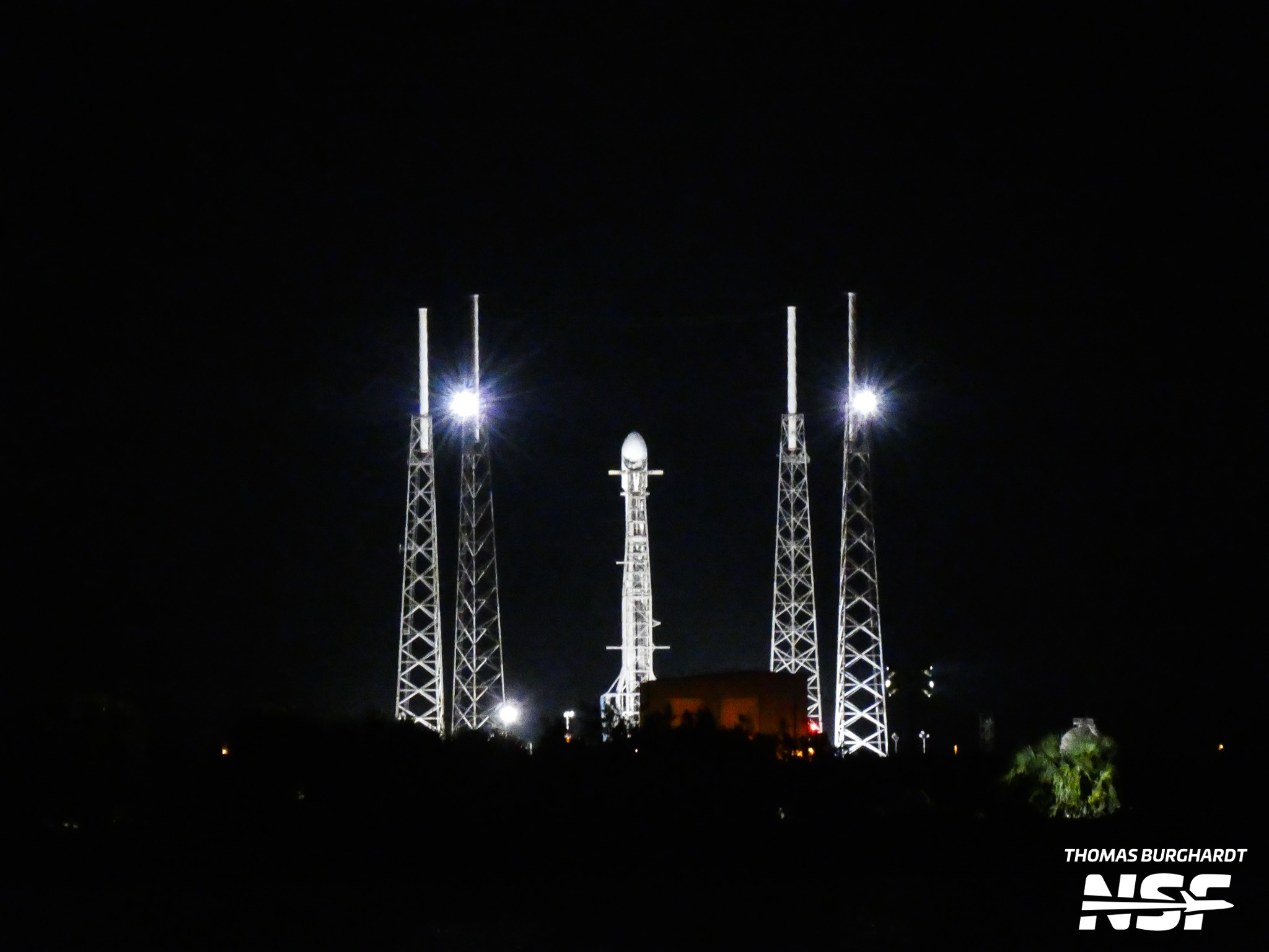 SpaceX Launches Starlink Satellites to Low Earth Orbit.