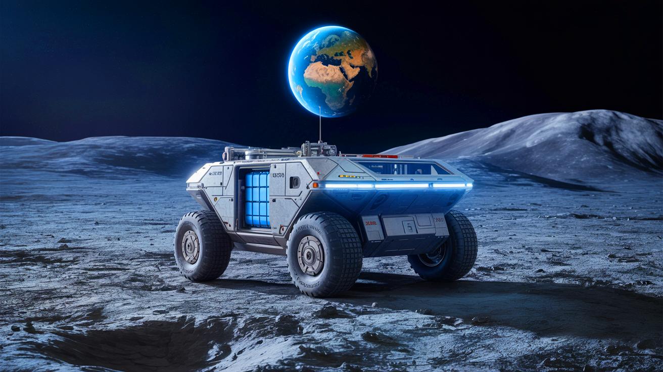 Featured image for GM Unveils Lunar Rover with Advanced EV Battery for Artemis Missions