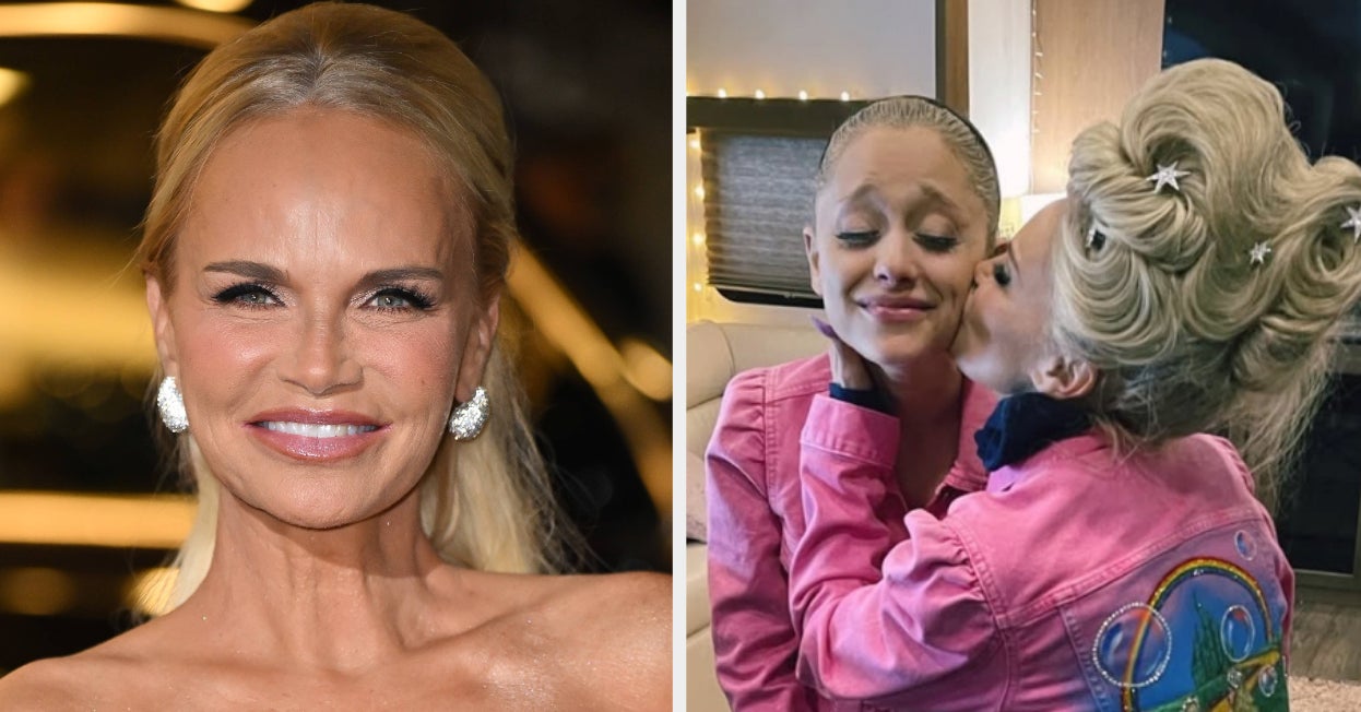 Featured image for Kristin Chenoweth Honors Ariana Grande with Heartfelt Glinda Jacket Gift