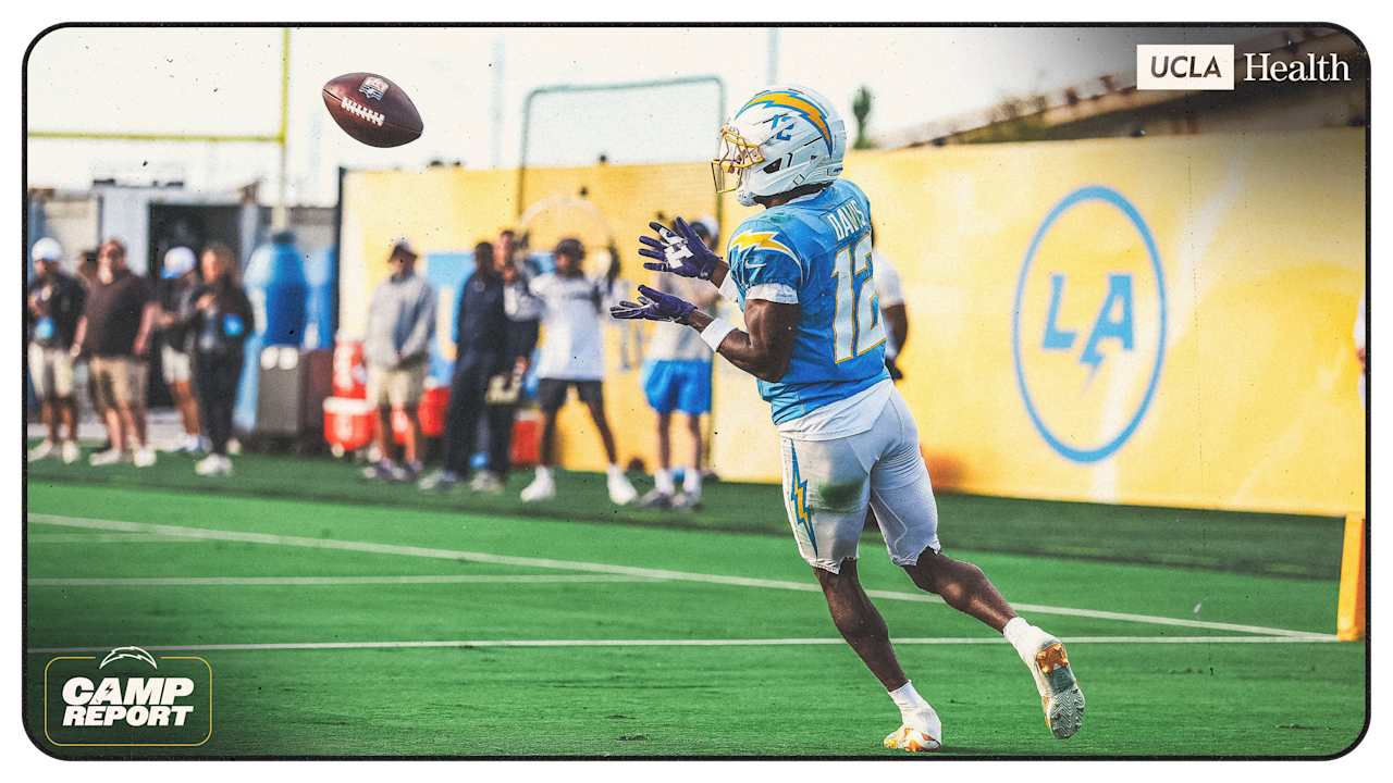 Featured image for Chargers Training Camp Highlights: Wide Receiver Surge and O-Line Battles