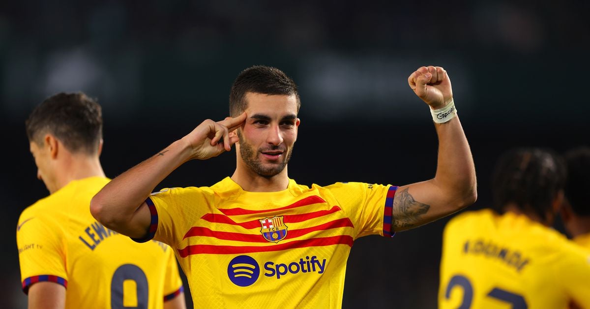 Featured image for "Ferran Torres Shines with Hat-Trick as Barcelona Defeats Real Betis"