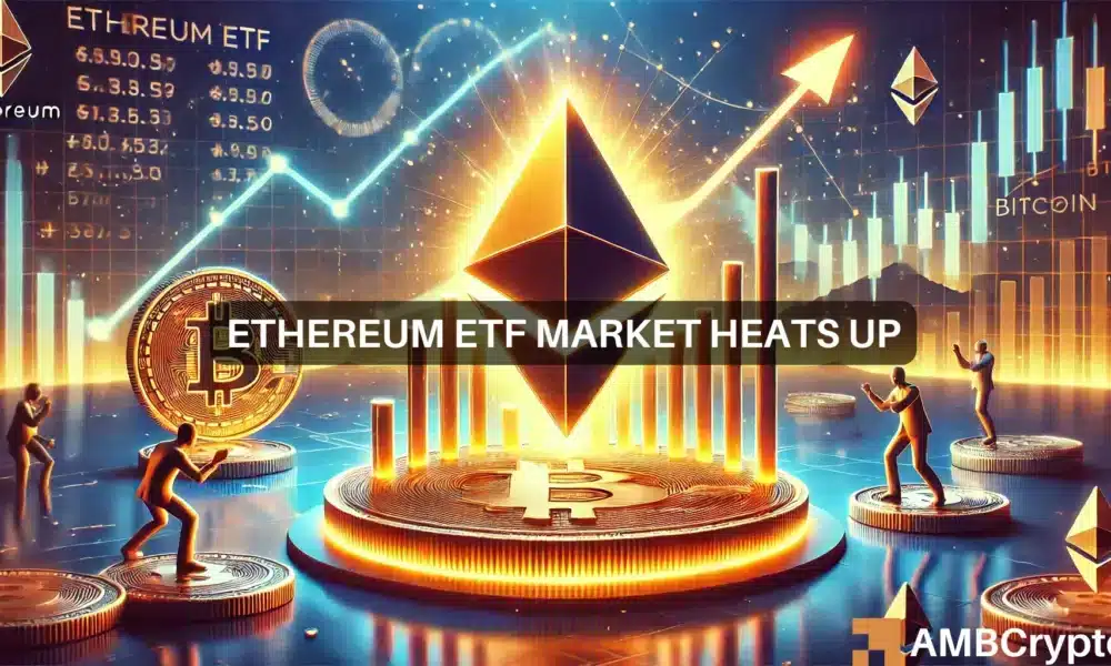 Ethereum ETFs Lead Inflows Amid Crypto Market Surge