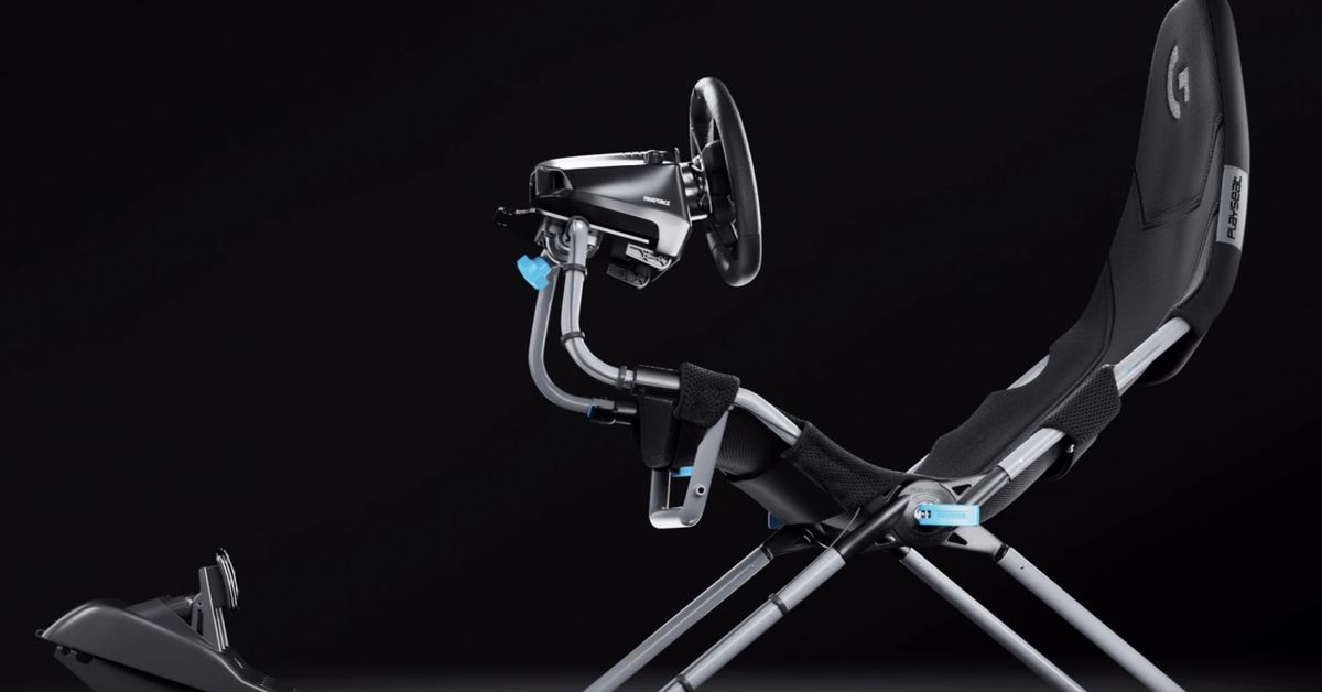 Featured image for "Logitech Introduces Foldable Racing Chair for Convenient Storage"