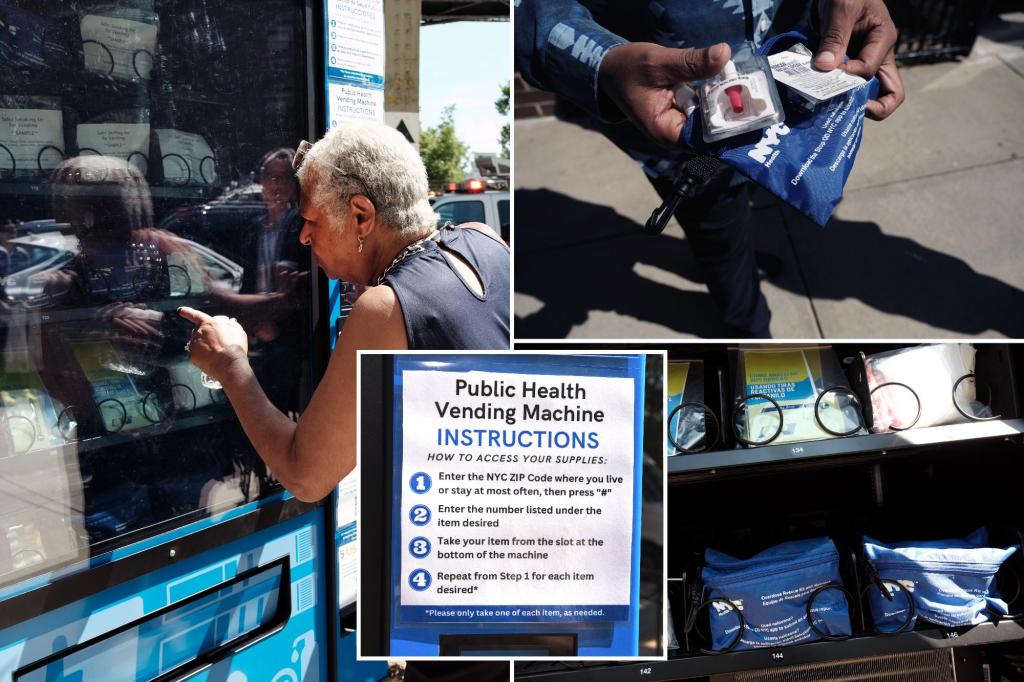 Featured image for Controversial NYC vending machine emptied of crack pipes overnight.