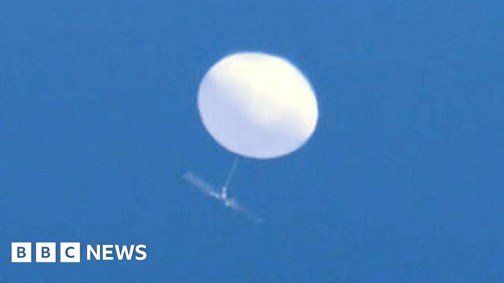 Chinese spy balloons spotted in Asia.