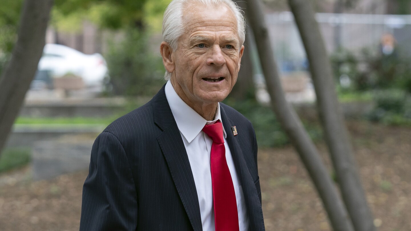 "Peter Navarro's Contempt of Congress Trial Bid Denied by Court"