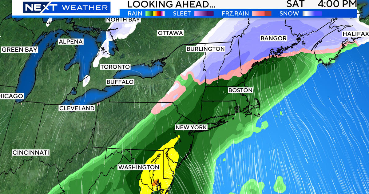 "New England Braces for Weekend Snowstorm"