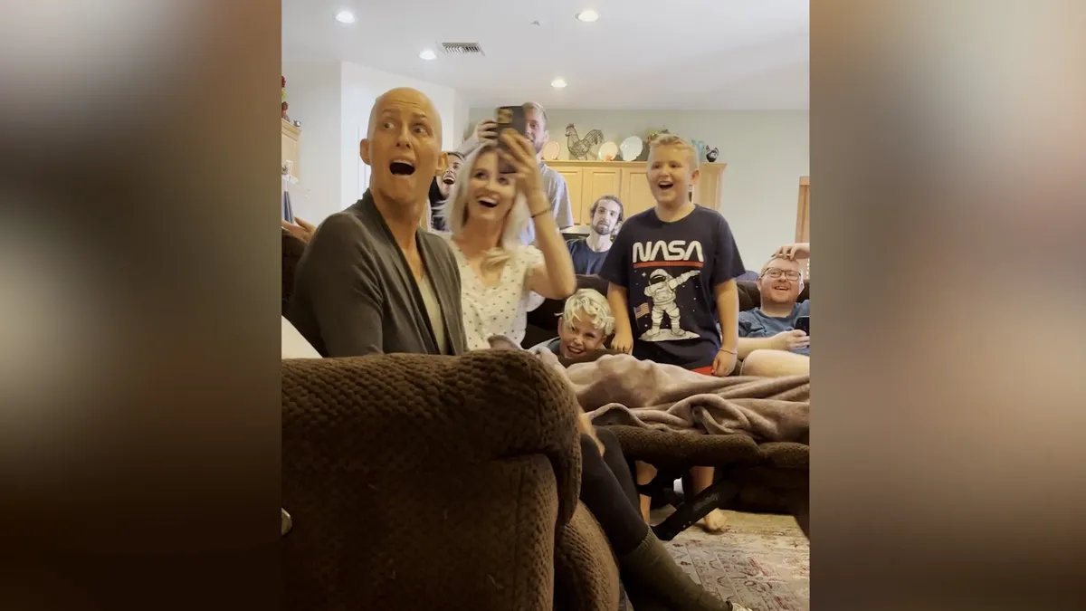 Featured image for "Cancer-battling mom left amazed by magical surprise at family gathering"