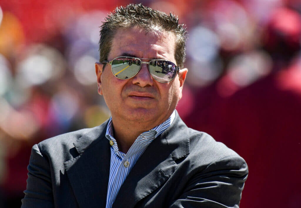 Featured image for "Dan Snyder's Sale of Washington Commanders Imminent, Free-Agent Contracts Hint"