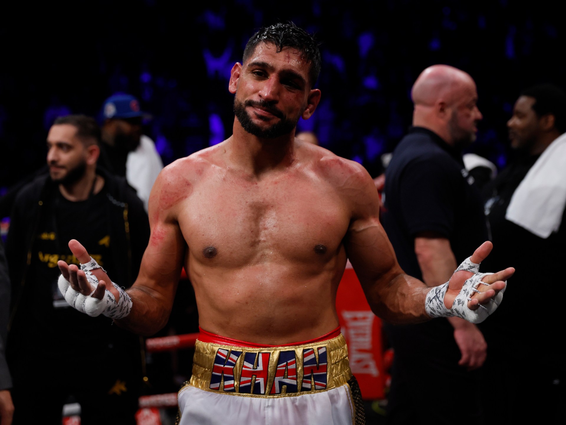 Featured image for Amir Khan receives two-year ban for failed drug test.