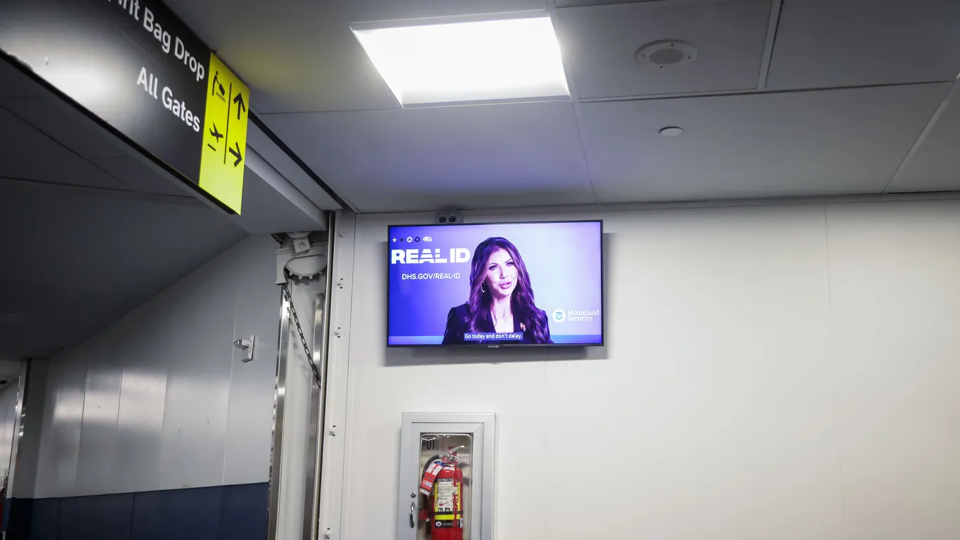 Featured image for Airports Refuse to Air Kristi Noem's Shutdown Blame Video